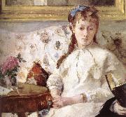 Berthe Morisot Detail of artist-s mother and his sister china oil painting reproduction